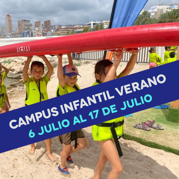 CAMPUS INFANTIL de Verano 2ª Quincena 6 julio al 17 julio