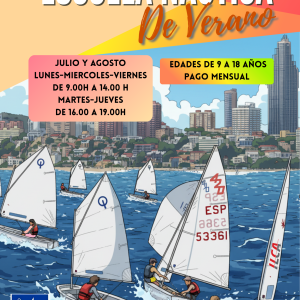 Escuela Náutica Infantil. REGATISTAS ESCUELA DE VELA DE TODO EL AÑO (De 9 a 18 años)
