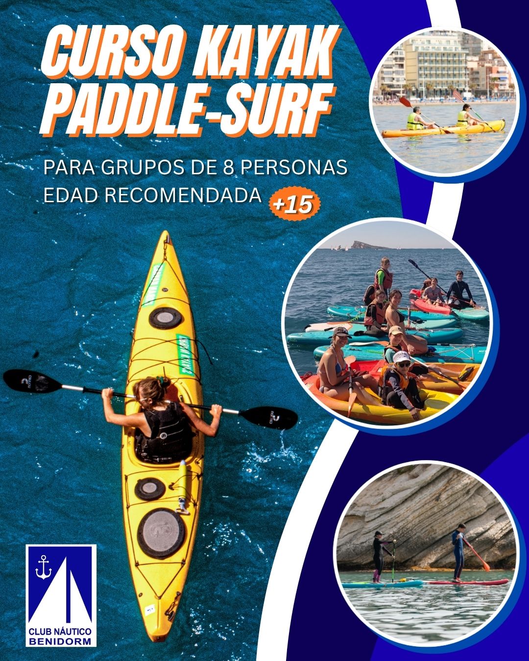 Curso por semanas Kayak/ Paddle Surf. Mes de AGOSTO - Imagen 2