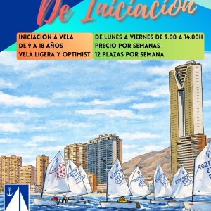 Escuela Náutica Infantil Iniciación y TRANSICION A ESCUELA DE VELA (De 9 a 18 años)